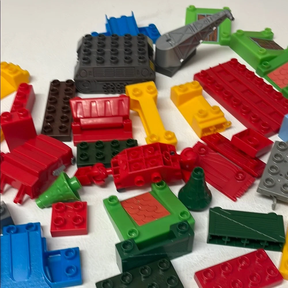 Colorful Building Mega Bloks Blocks Set